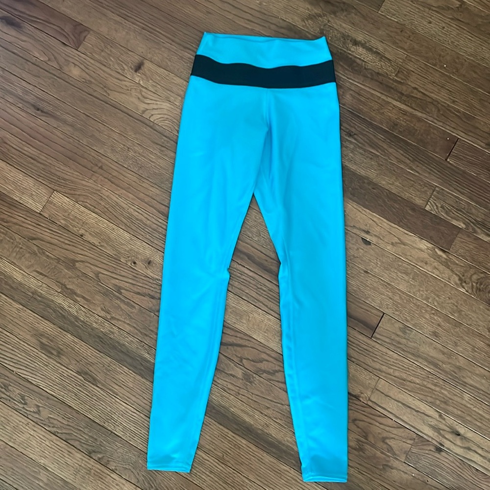 Alo teal blue leggings